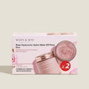 Mary & May Rose Hyaluronic Hydra Wash off Pack Duo Set (125g x2)
