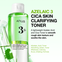Anua Azelaic 3 Cica Skin Clarifying Toner 250ml