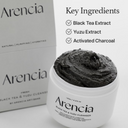Arenicia Black Tea & Yuzu Rice Mochi Cleanser 120g