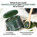 Numbuzin No.3 Pore & Makeup Cleansing Balm With Green Tea And Charcoal 85g