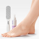 BAREN Callus Remover Kit for Feet: Foot File & Peeling Foot Spray