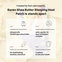 BAREN Shea Butter Sleeping Heel Patch 10 Pcs