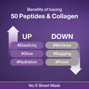 Numbuzin No.9 NAD Bio Lifting Full Cover Facial Mask +GWP 4Pc Pack