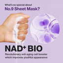 Numbuzin No.9 NAD Bio Lifting Full Cover Facial Mask +GWP 4Pc Pack