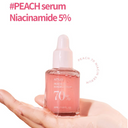 ANUA Peach 70% Niacin Serum 30ml ingredients