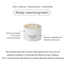 Heimish All Clean Balm Mandarin 4 what it does