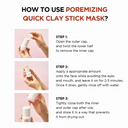 SKIN1004 Madagascar Centella Poremizing Quick Clay Stick Mask 27g how to apply
